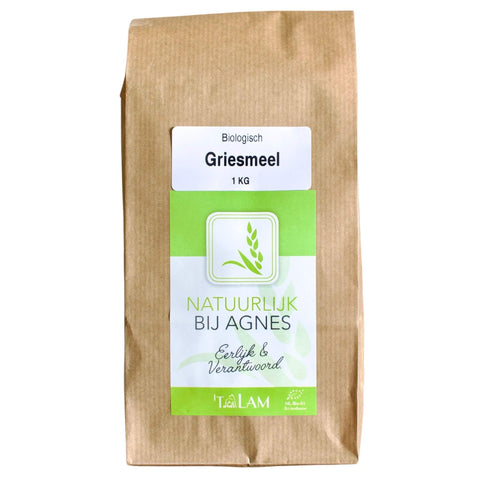Griesmeel van tarwe - biologisch