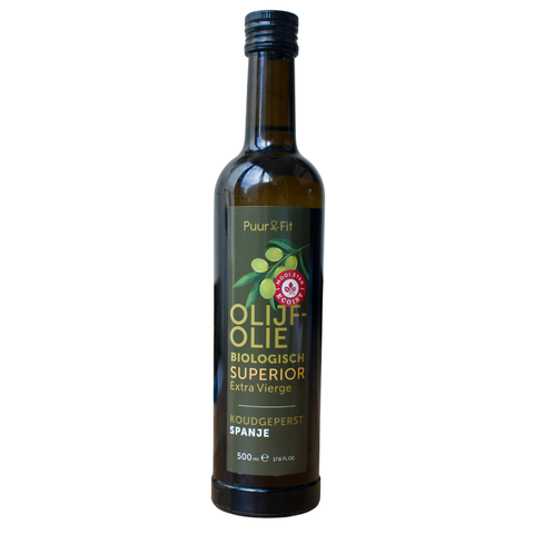 Puur & Fit Biologische Olijfolie Superior 500ml